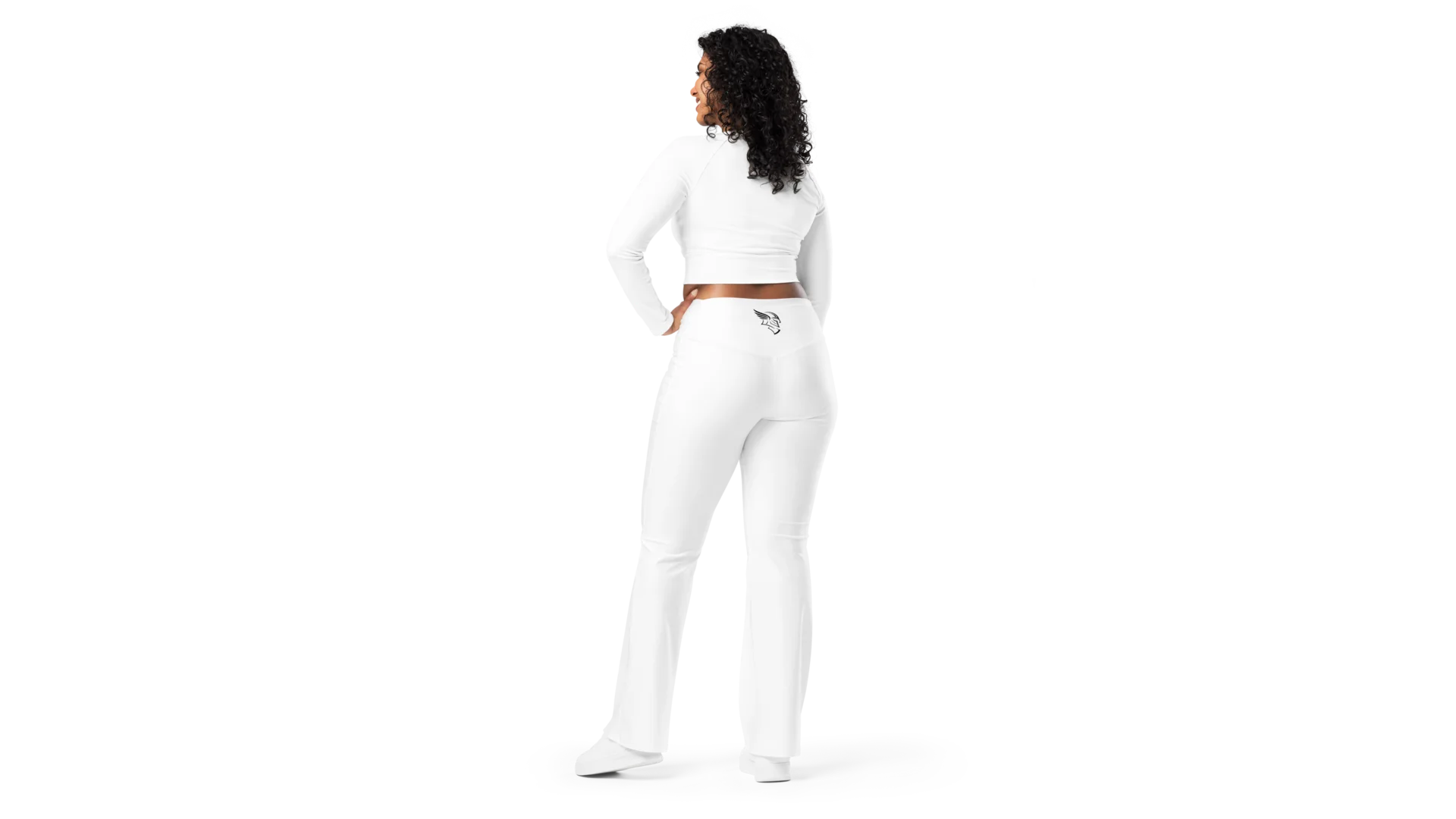 Women's Valkyrie Flare Leggings - White