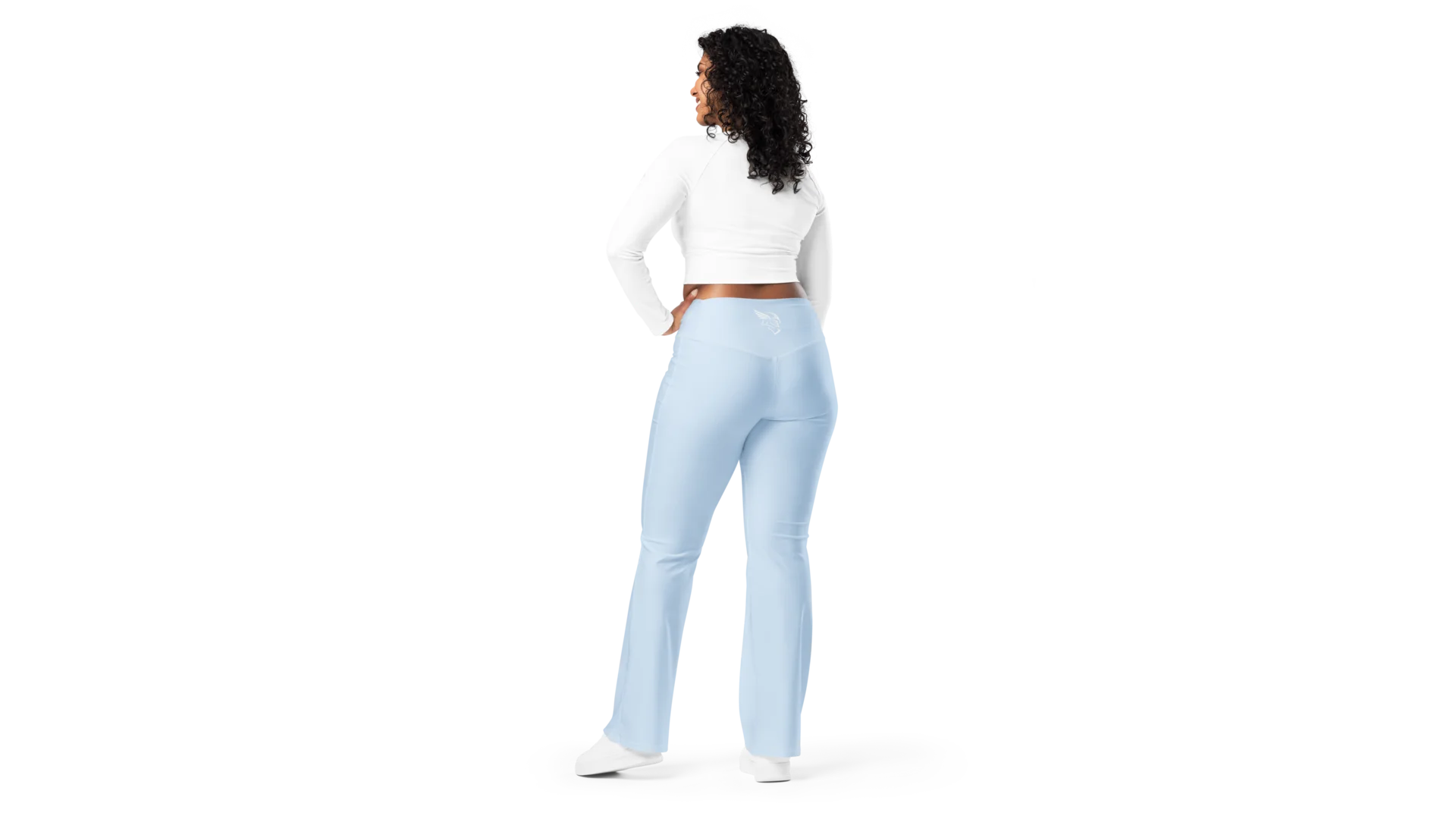 Women's Valkyrie Flare Leggings - Sky Blue