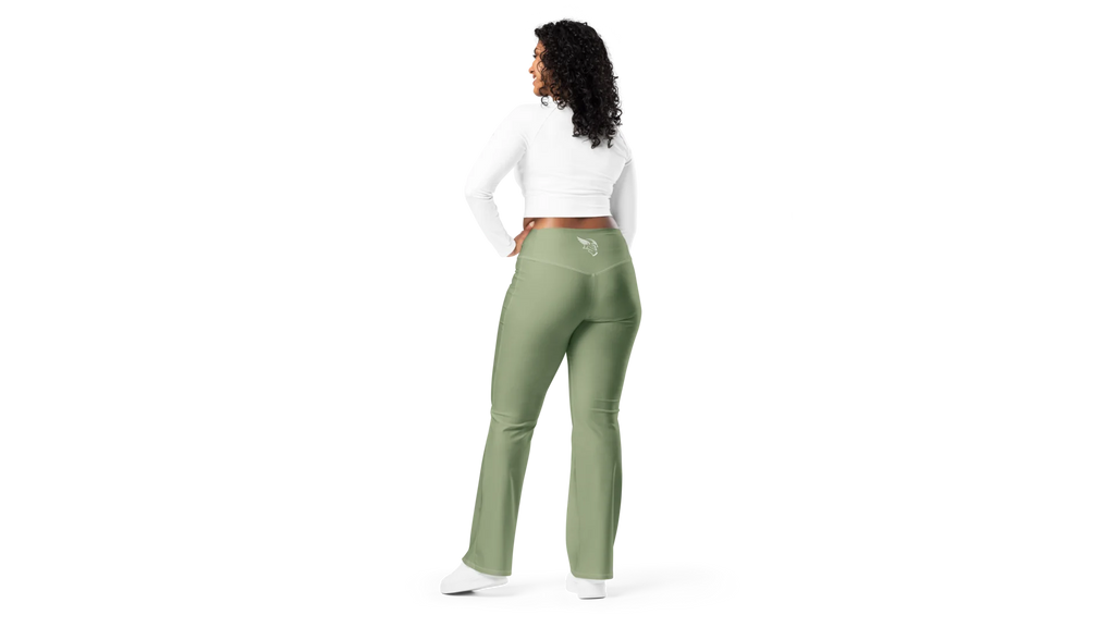 Women's Valkyrie Flare Leggings - Military Green