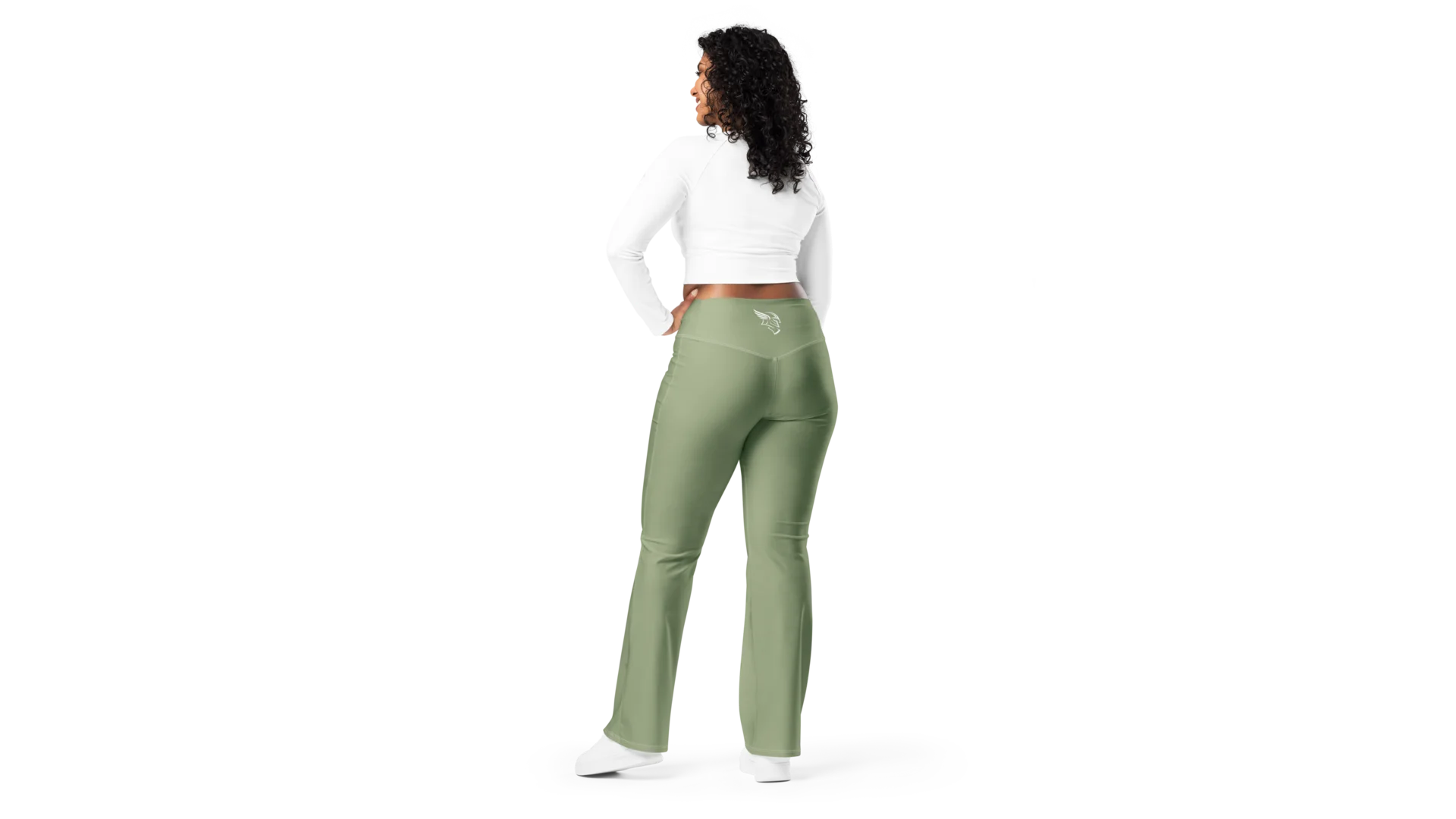 Women's Valkyrie Flare Leggings - Military Green