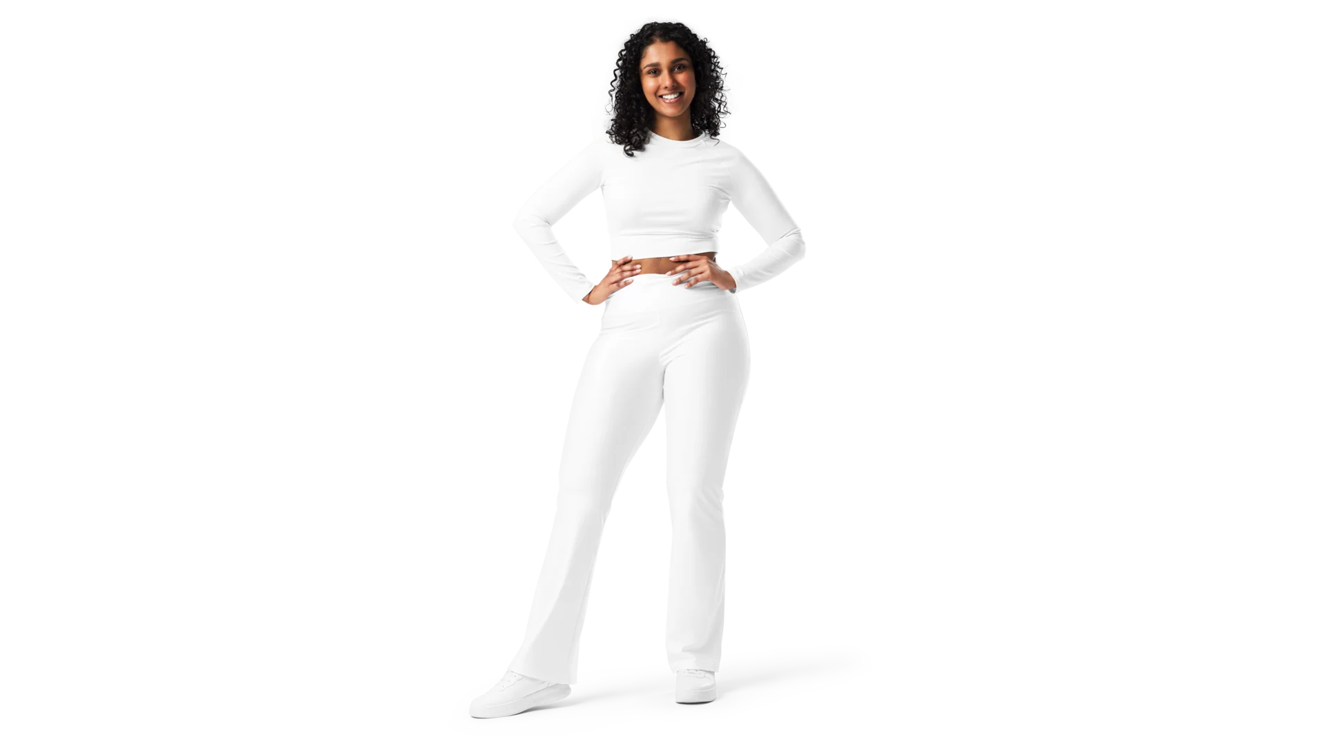 Women's Valkyrie Flare Leggings - White