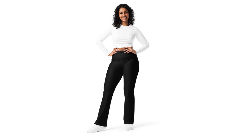 Women's Valkyrie Flare Leggings - Black