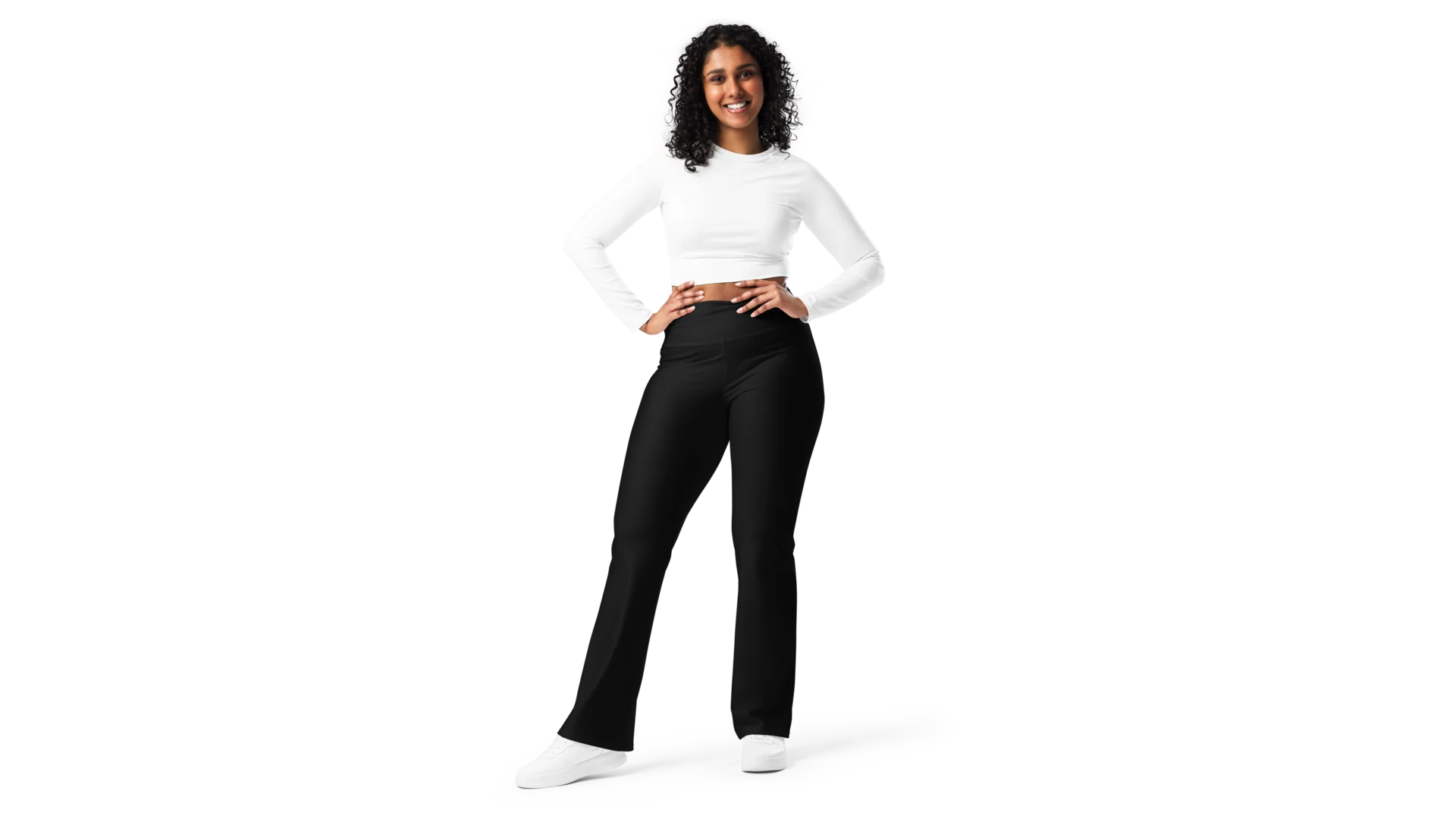 Women's Valkyrie Flare Leggings - Black