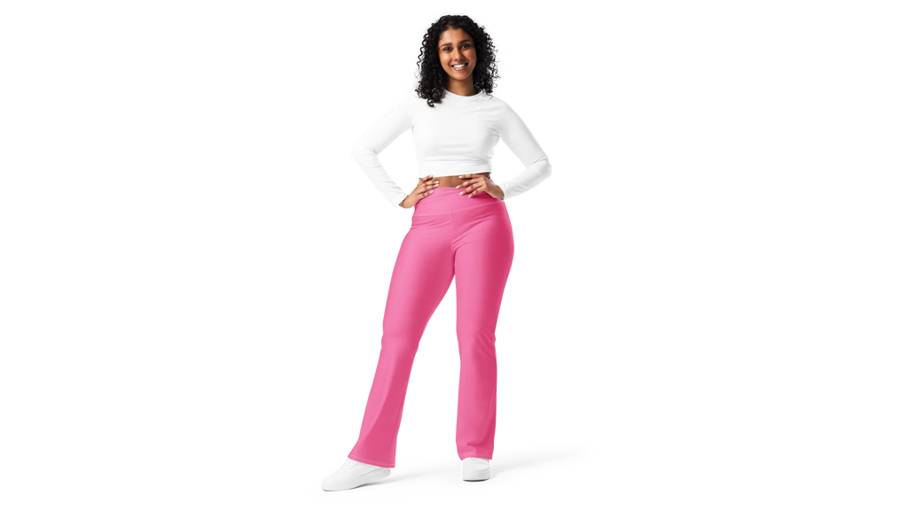 Women's Valkyrie Flare Leggings - Pink