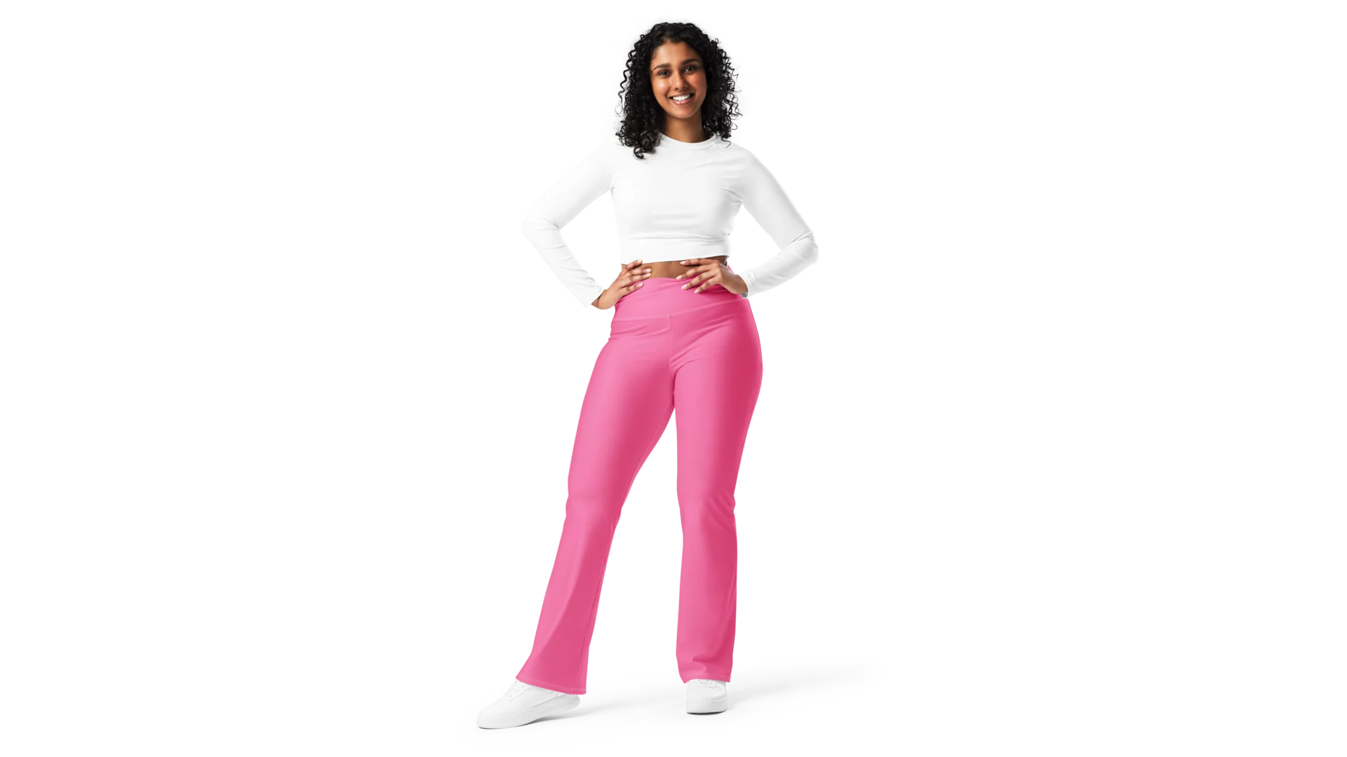 Women's Valkyrie Flare Leggings - Pink