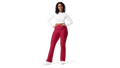 Women's Valkyrie Flare Leggings - Dark Red