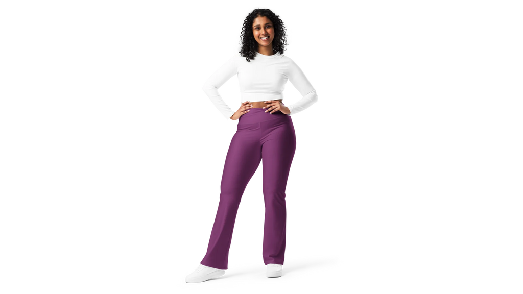 Women's Valkyrie Flare Leggings - Purple