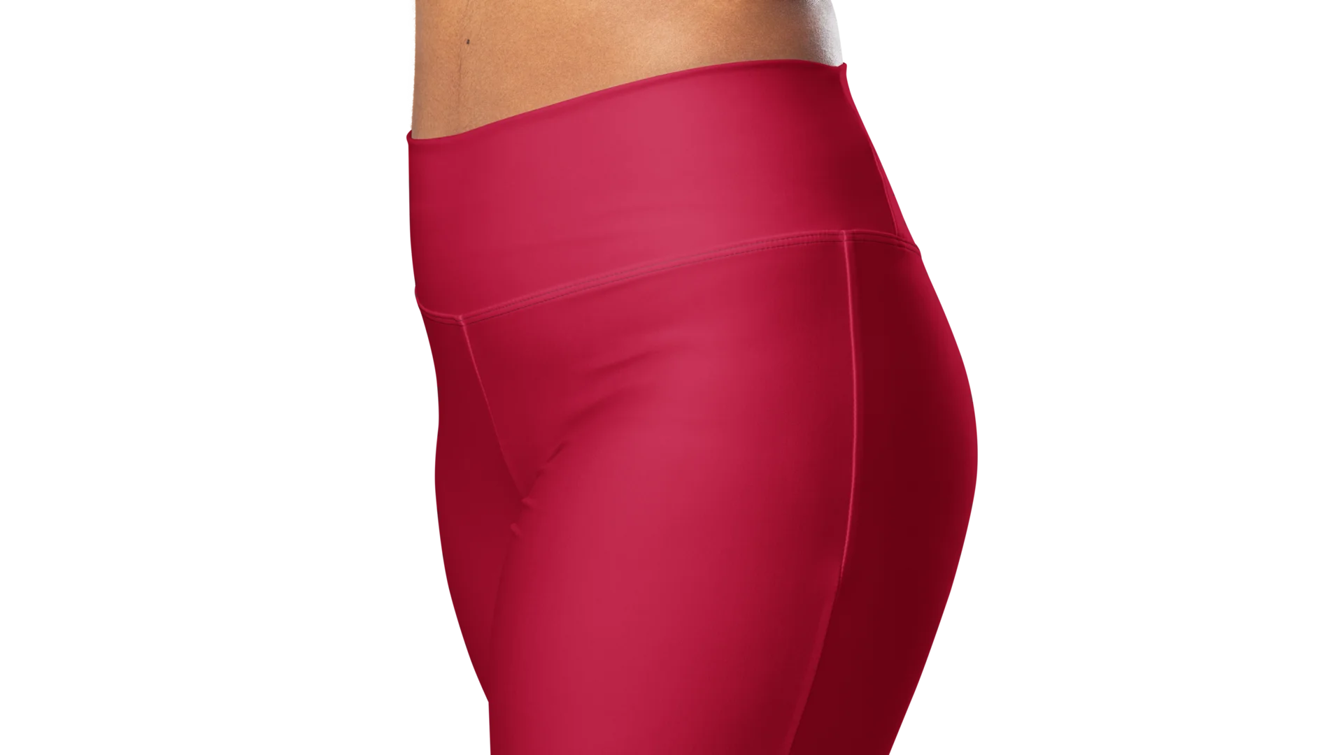 Women's Valkyrie Flare Leggings - Dark Red