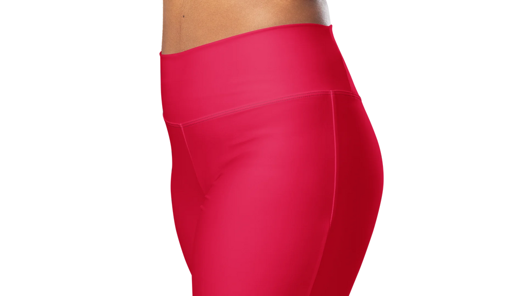 Women's Valkyrie Flare Leggings - Ruby