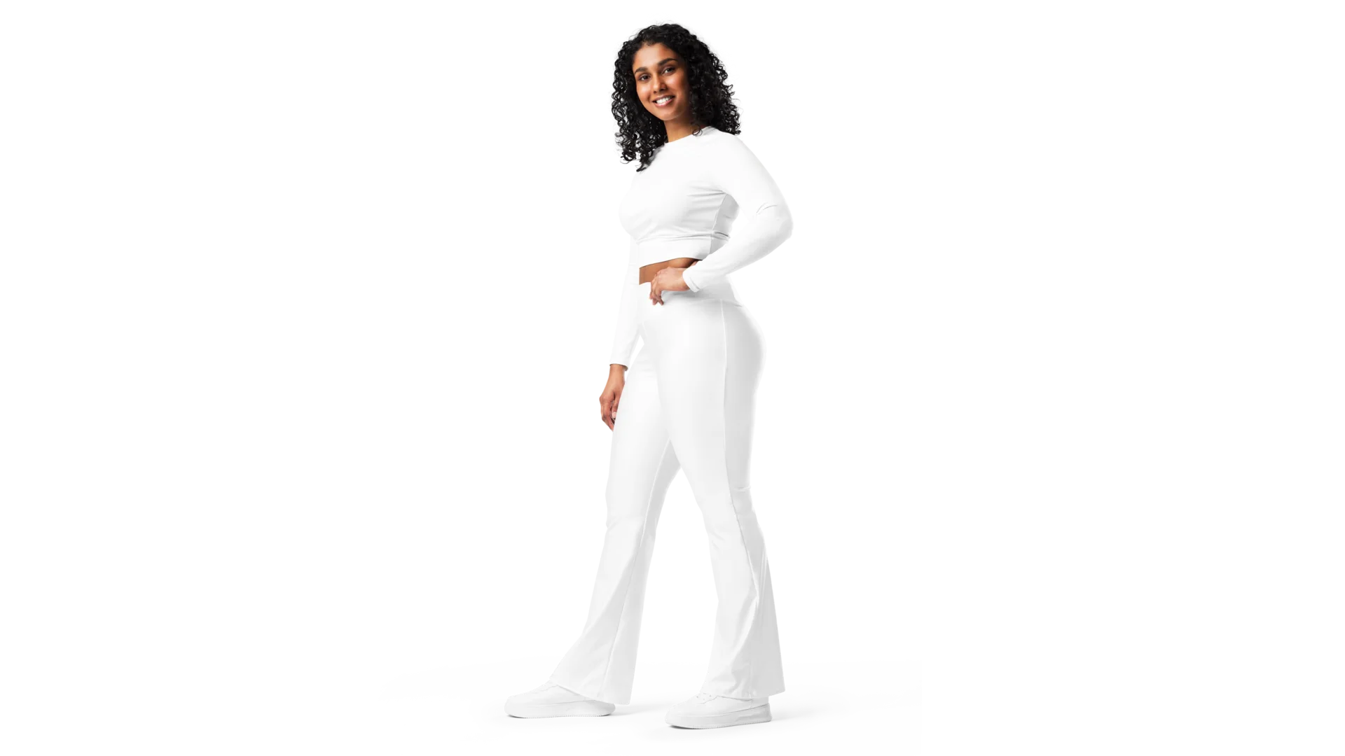 Women's Valkyrie Flare Leggings - White