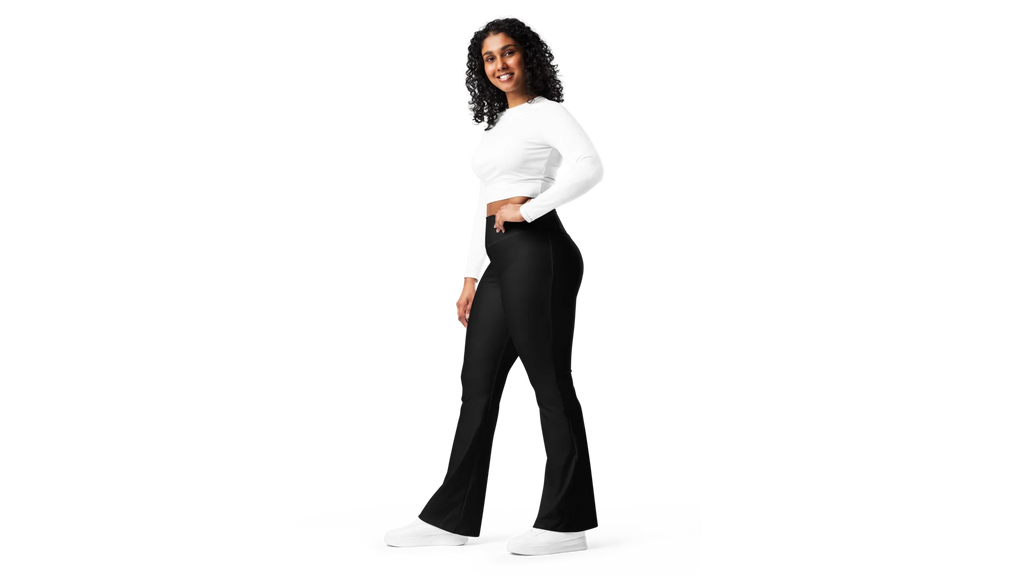 Women's Valkyrie Flare Leggings - Black