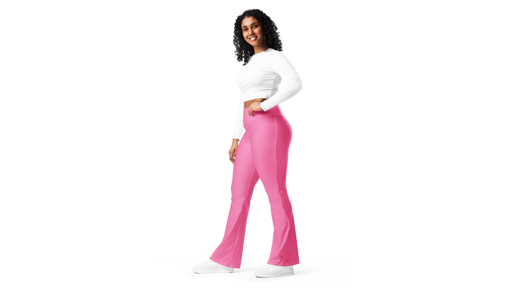 Women's Valkyrie Flare Leggings - Pink
