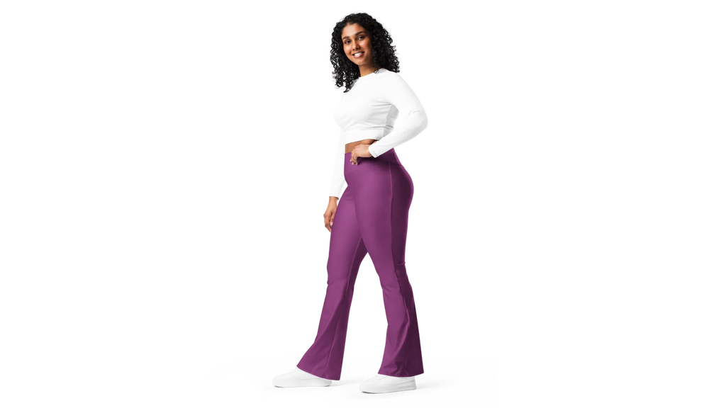 Women's Valkyrie Flare Leggings - Purple