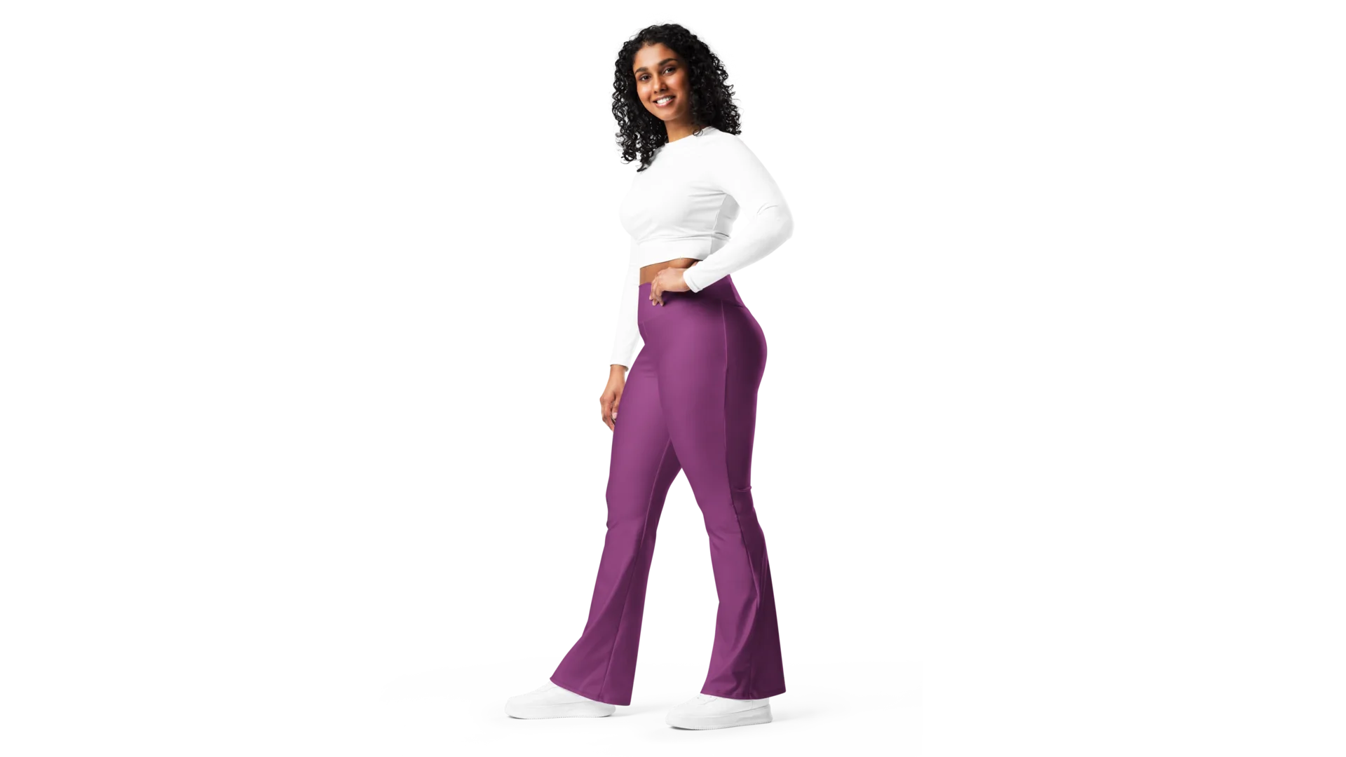 Women's Valkyrie Flare Leggings - Purple