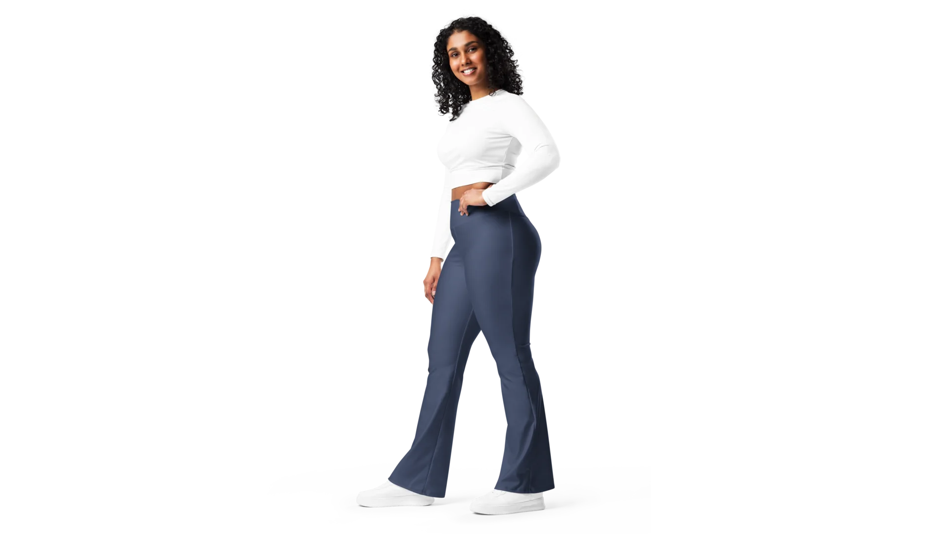 Women's Valkyrie Flare Leggings - Vintage Navy