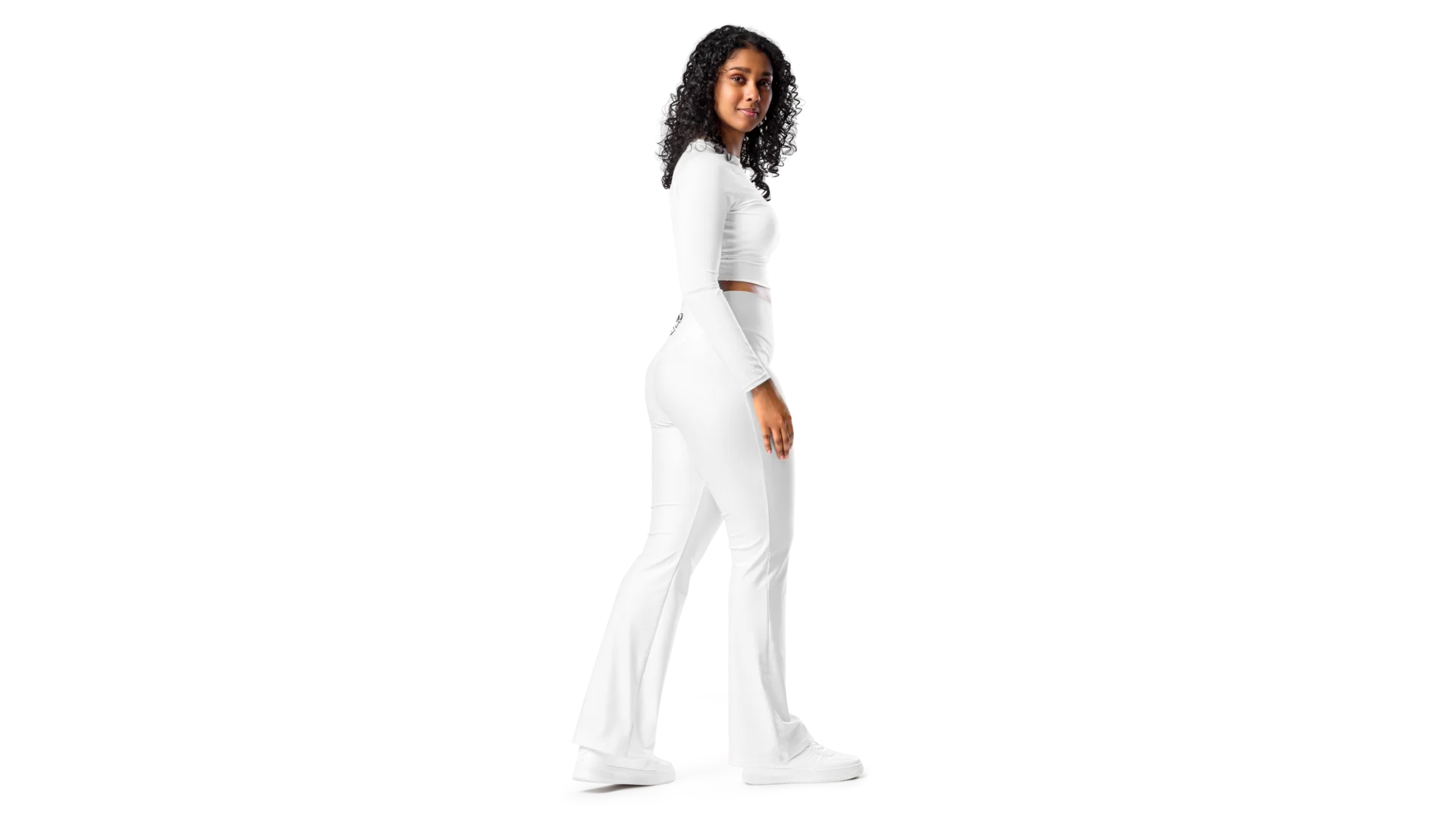 Women's Valkyrie Flare Leggings - White