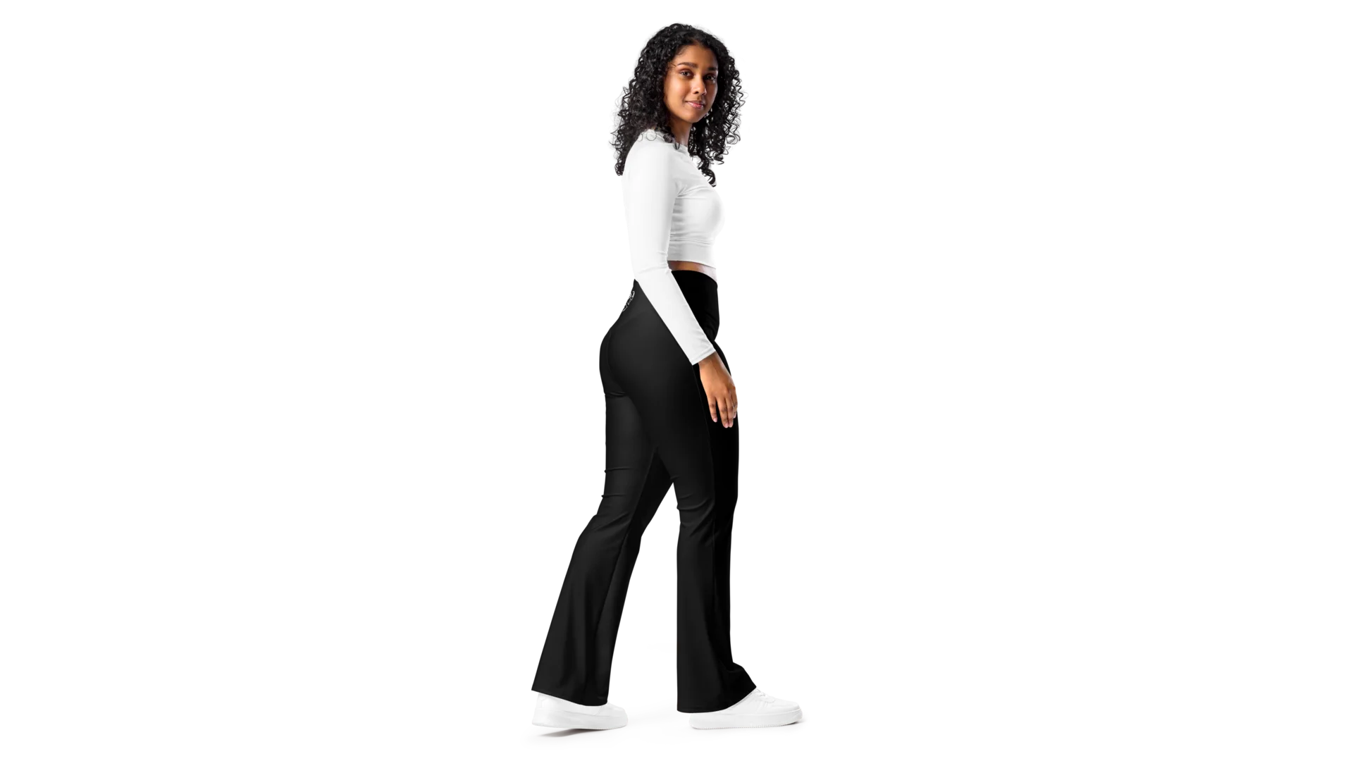 Women's Valkyrie Flare Leggings - Black