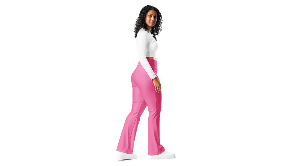 Women's Valkyrie Flare Leggings - Pink