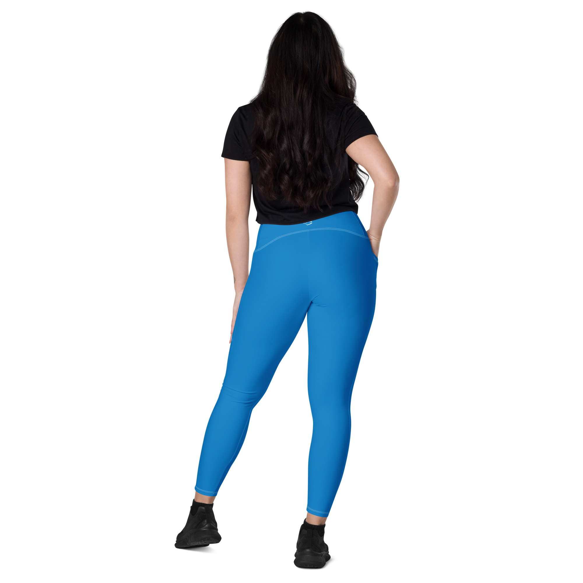 The Navy Blue Valkyrie's Glyph Pocket Leggings