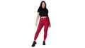 Women's Valkyrie Pocket Leggings - Deep Red