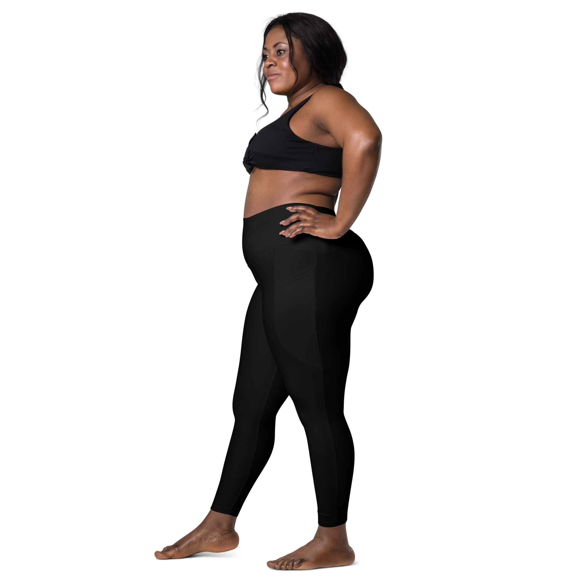 Black Sculpt Pocket Leggings