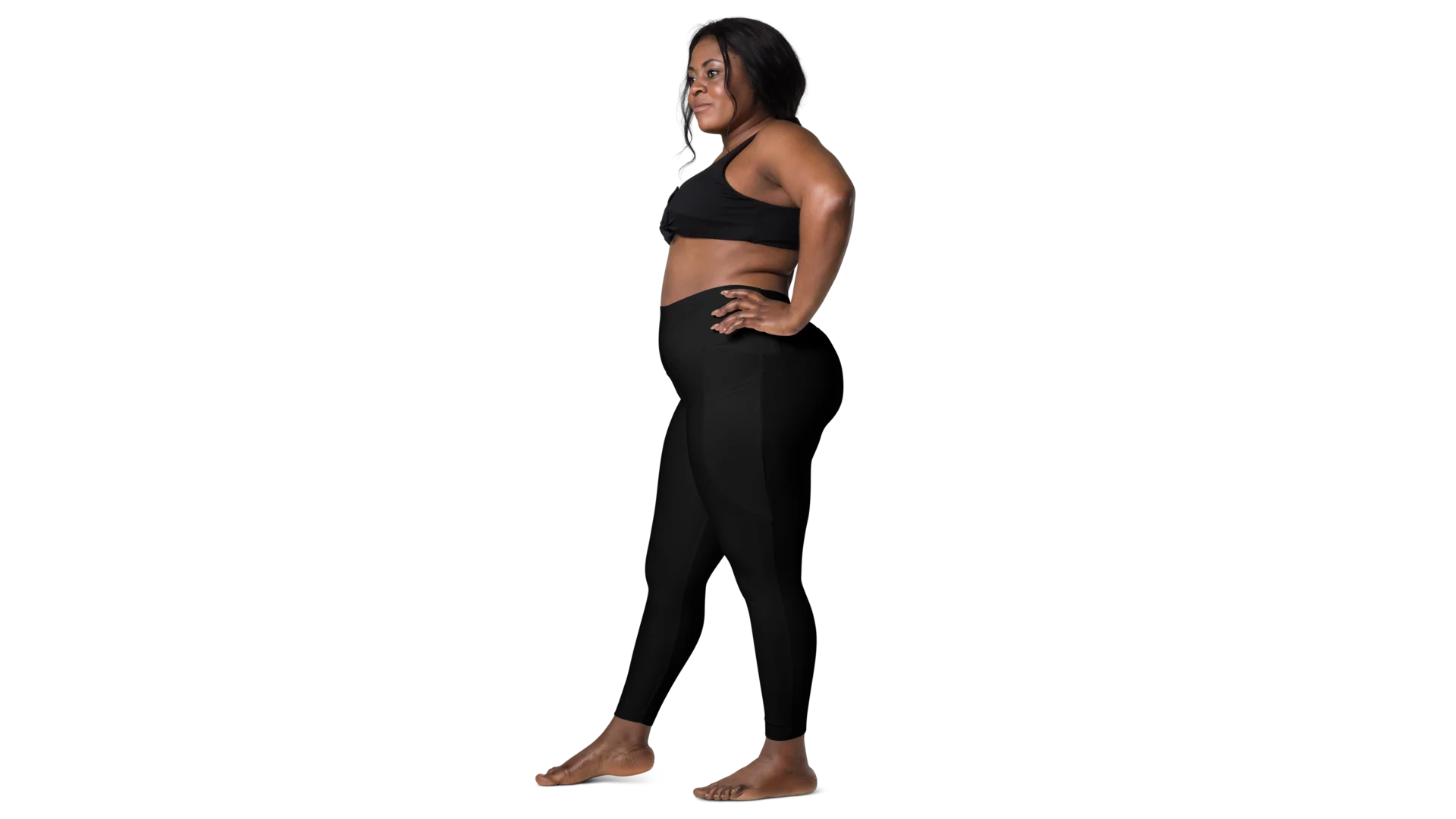 Women's Valkyrie Pocket Leggings - Black