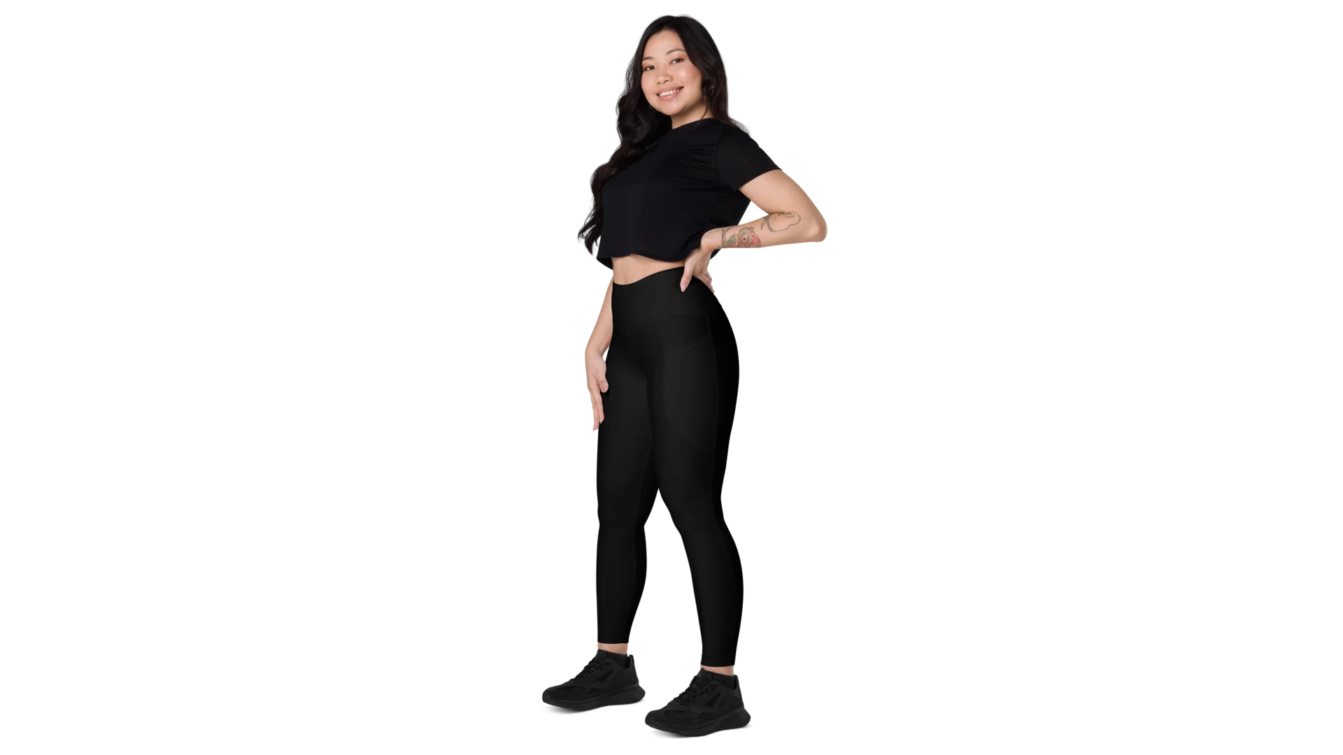 Women's Valkyrie Pocket Leggings - Black