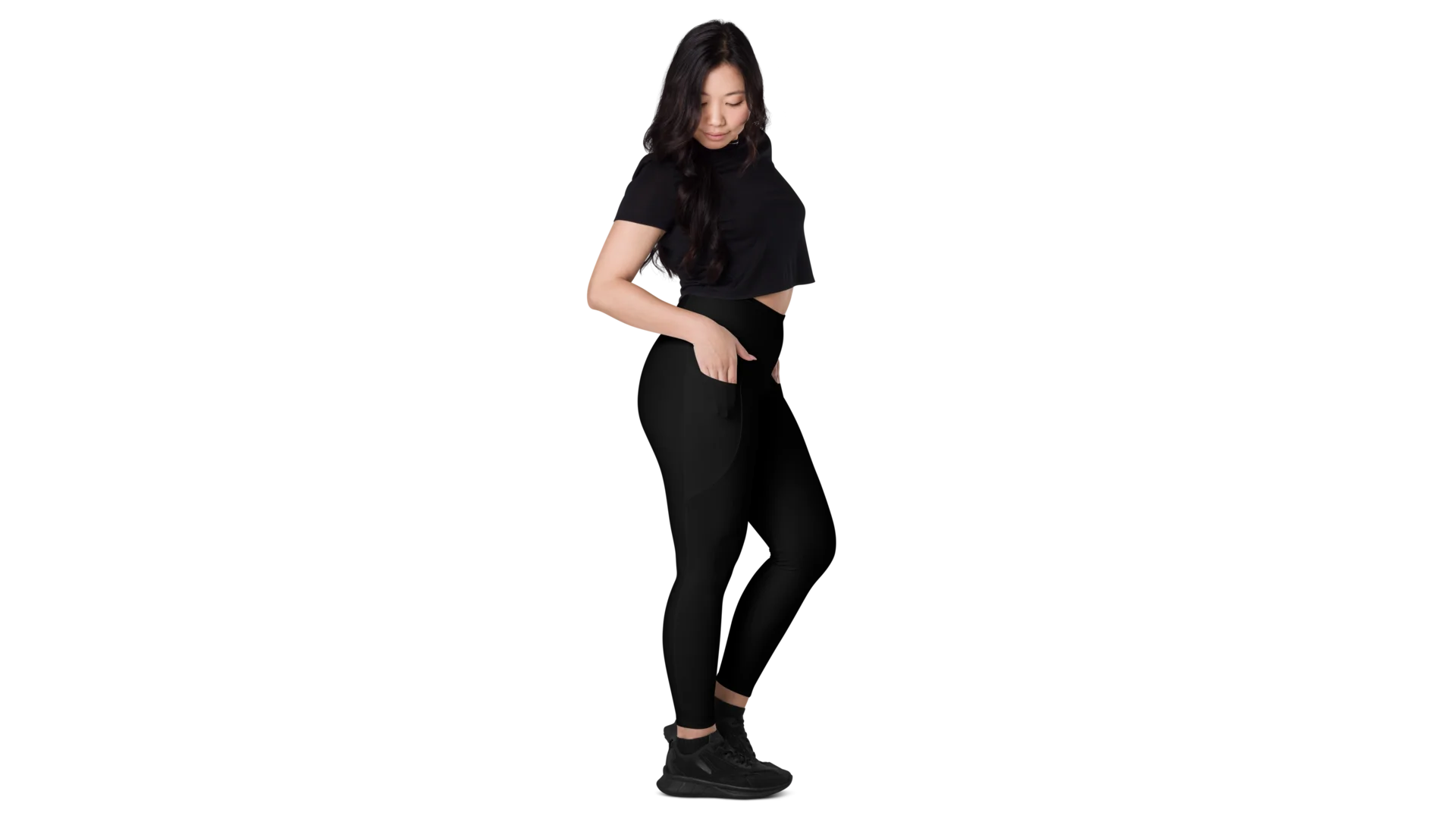Women's Valkyrie Pocket Leggings - Black