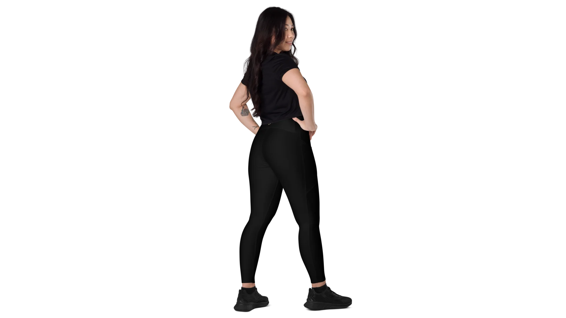 Women's Valkyrie Pocket Leggings - Black