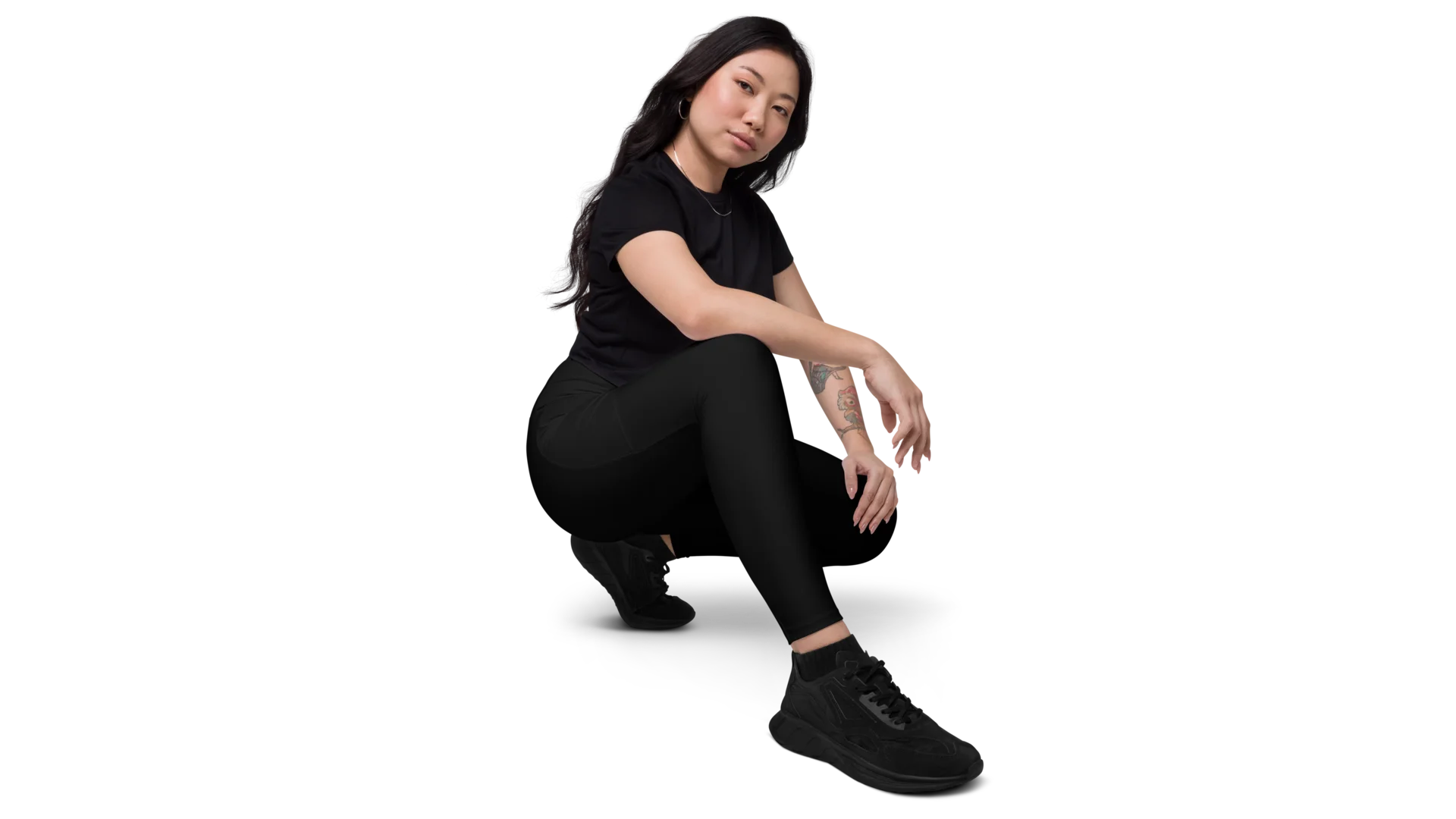 Women's Valkyrie Pocket Leggings - Black