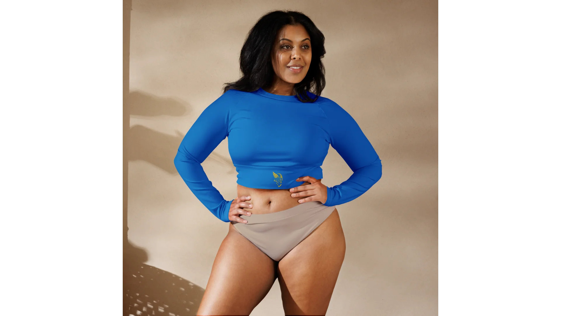 Women's Freya Recycled Crop Top - Navy