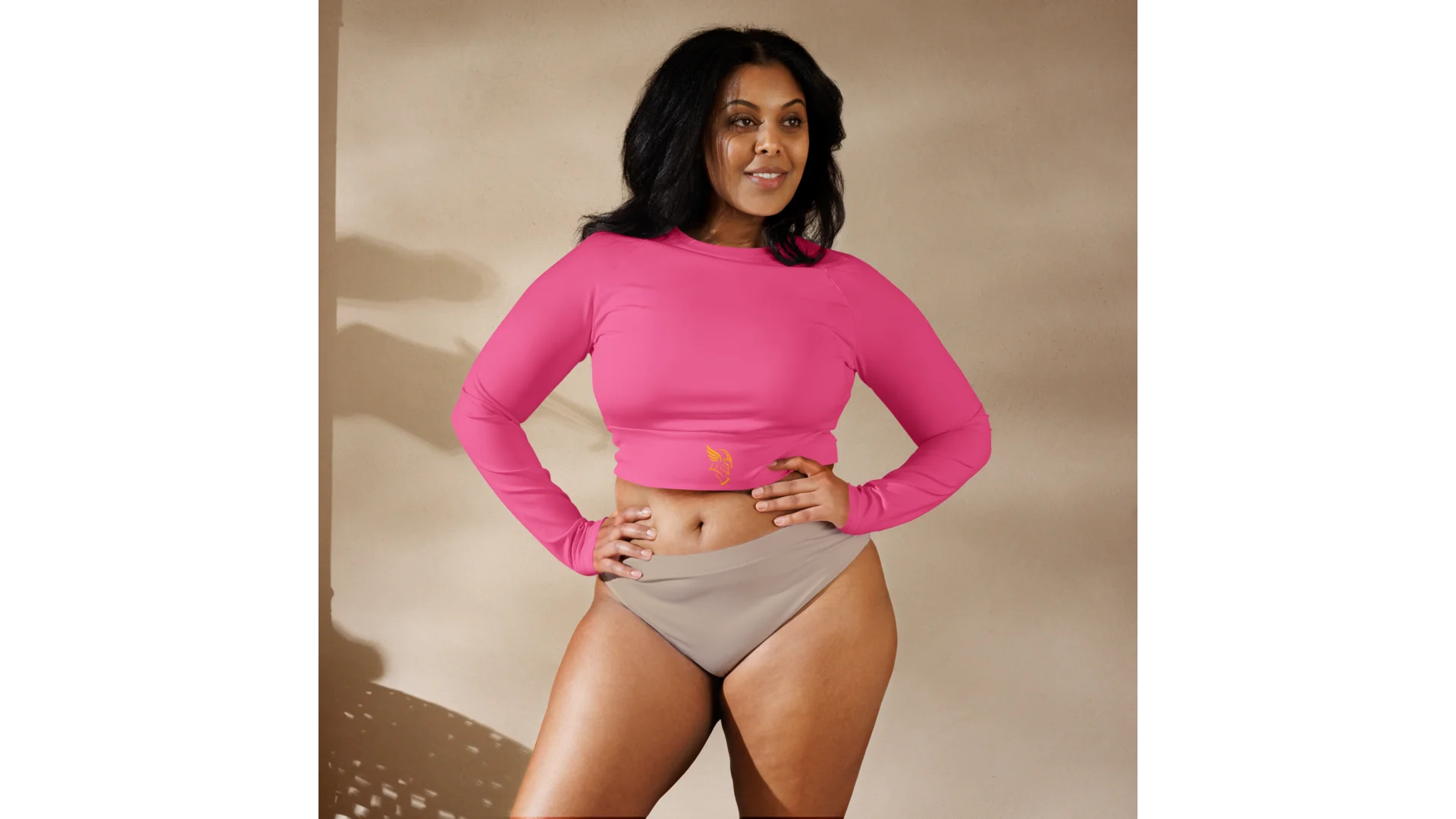 Women's Freya Recycled Crop Top - Pink