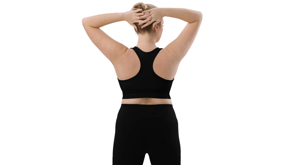 Black Longline Sculpt Sports Bra