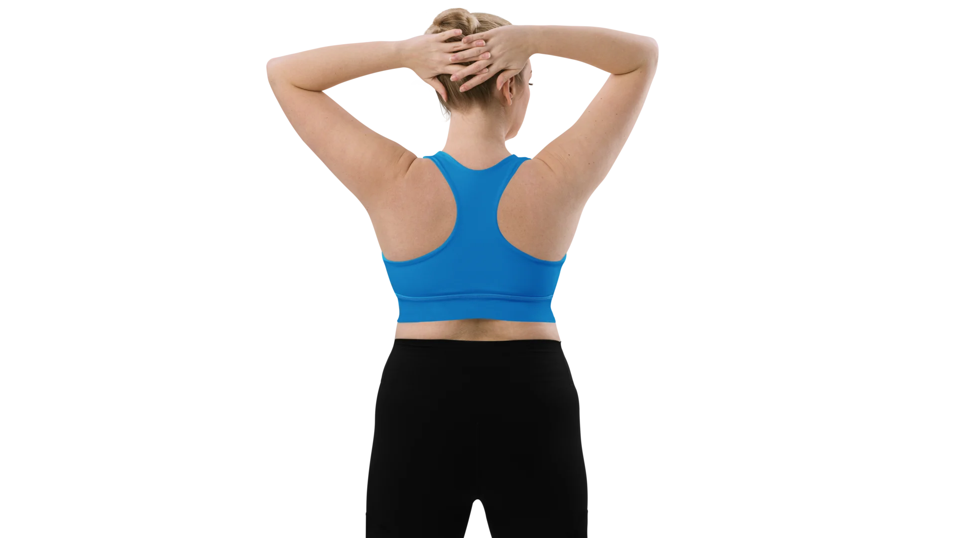Navy Longline Sculpt Sports Bra