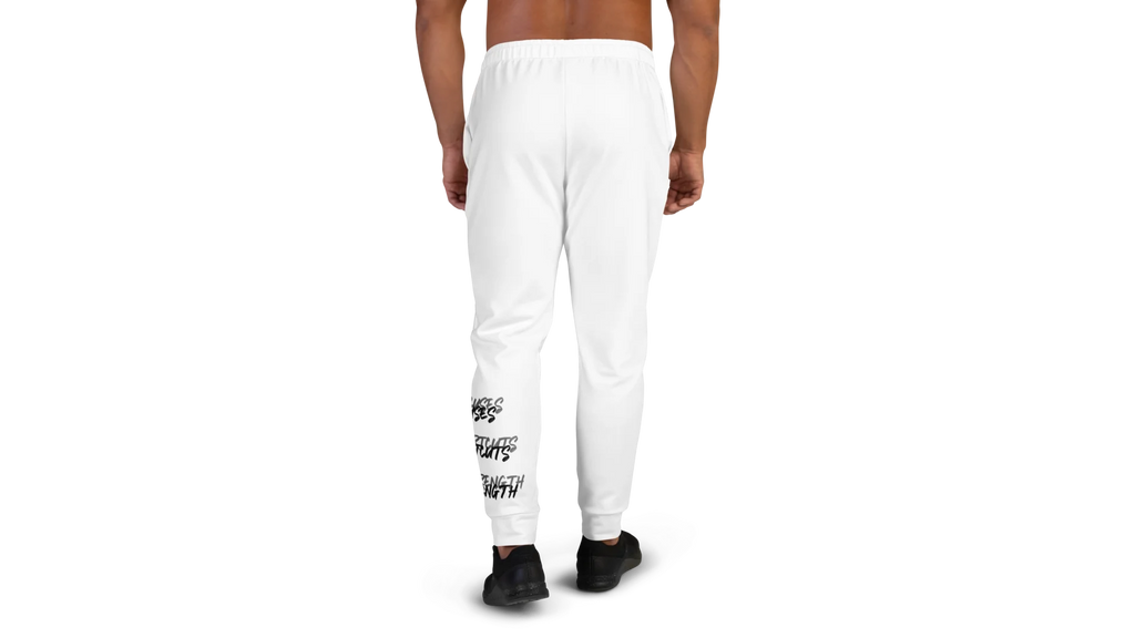 Men's Forge Crest Joggers - White