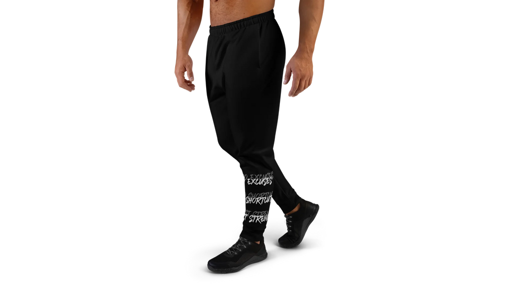Men's Forge Crest Joggers - Black
