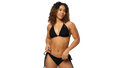 Freyja's Recycled String Bikini - Black