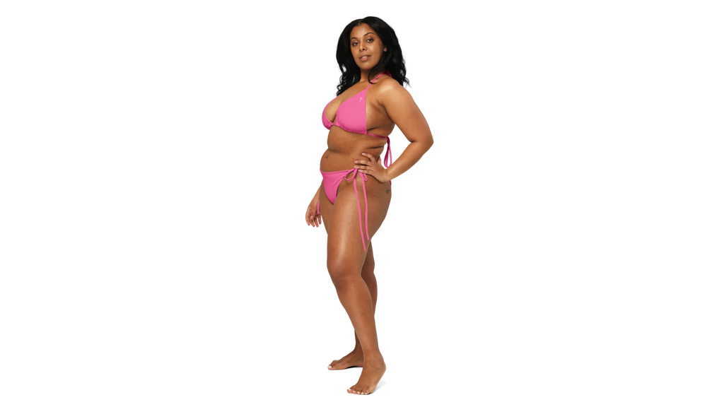 Freyja's Recycled String Bikini - Pink