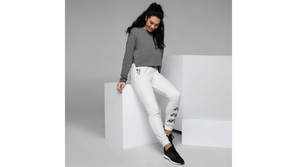 Women's Forge Crest Joggers - White