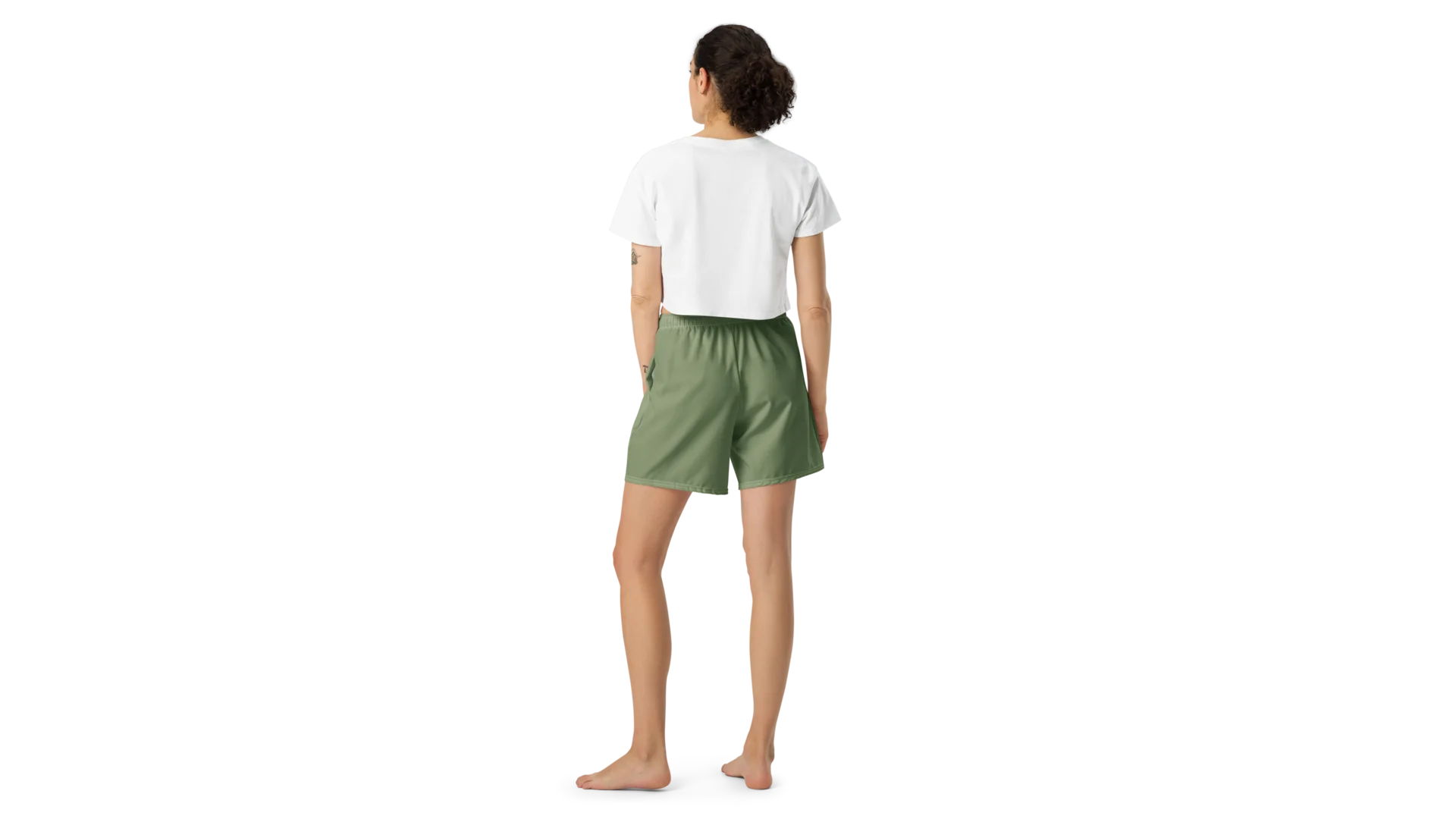 Women's Valkyrie Athletic Shorts - Military Green