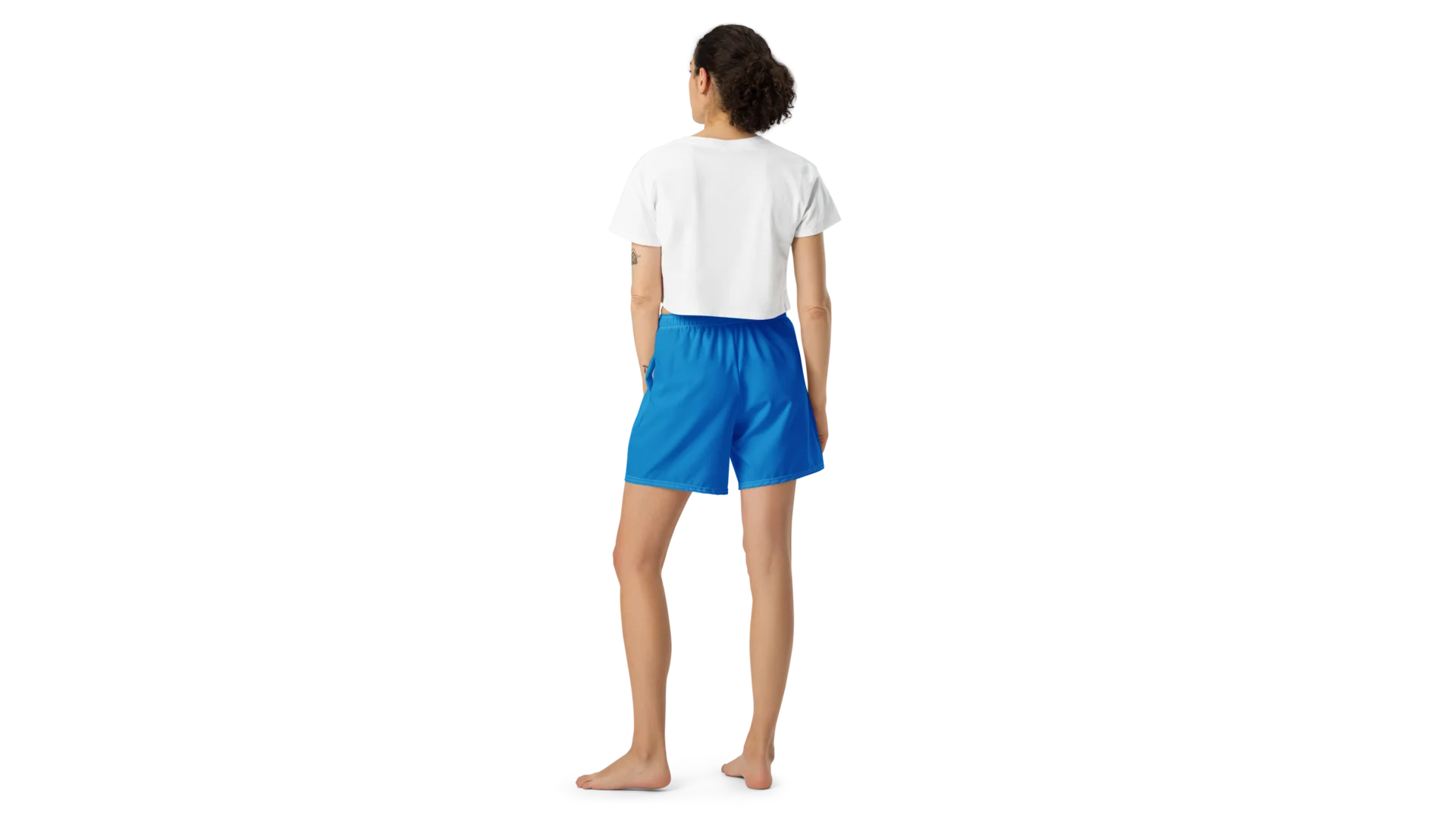Women's Valkyrie Crest Athletic Shorts - Navy