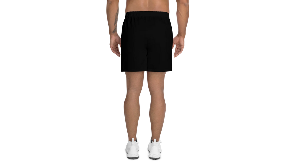 Men's Rune Crest Athletic Shorts - Black