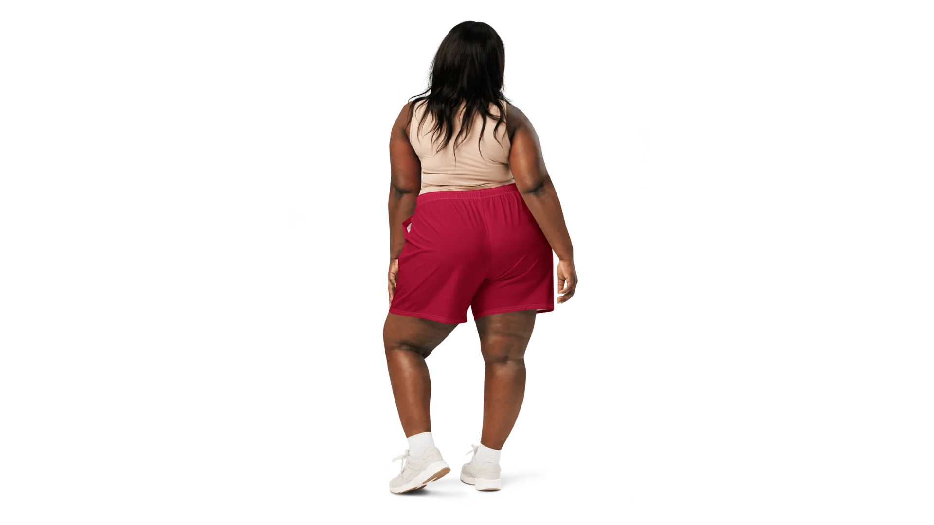 Women's Valkyrie Athletic Shorts - Deep Red