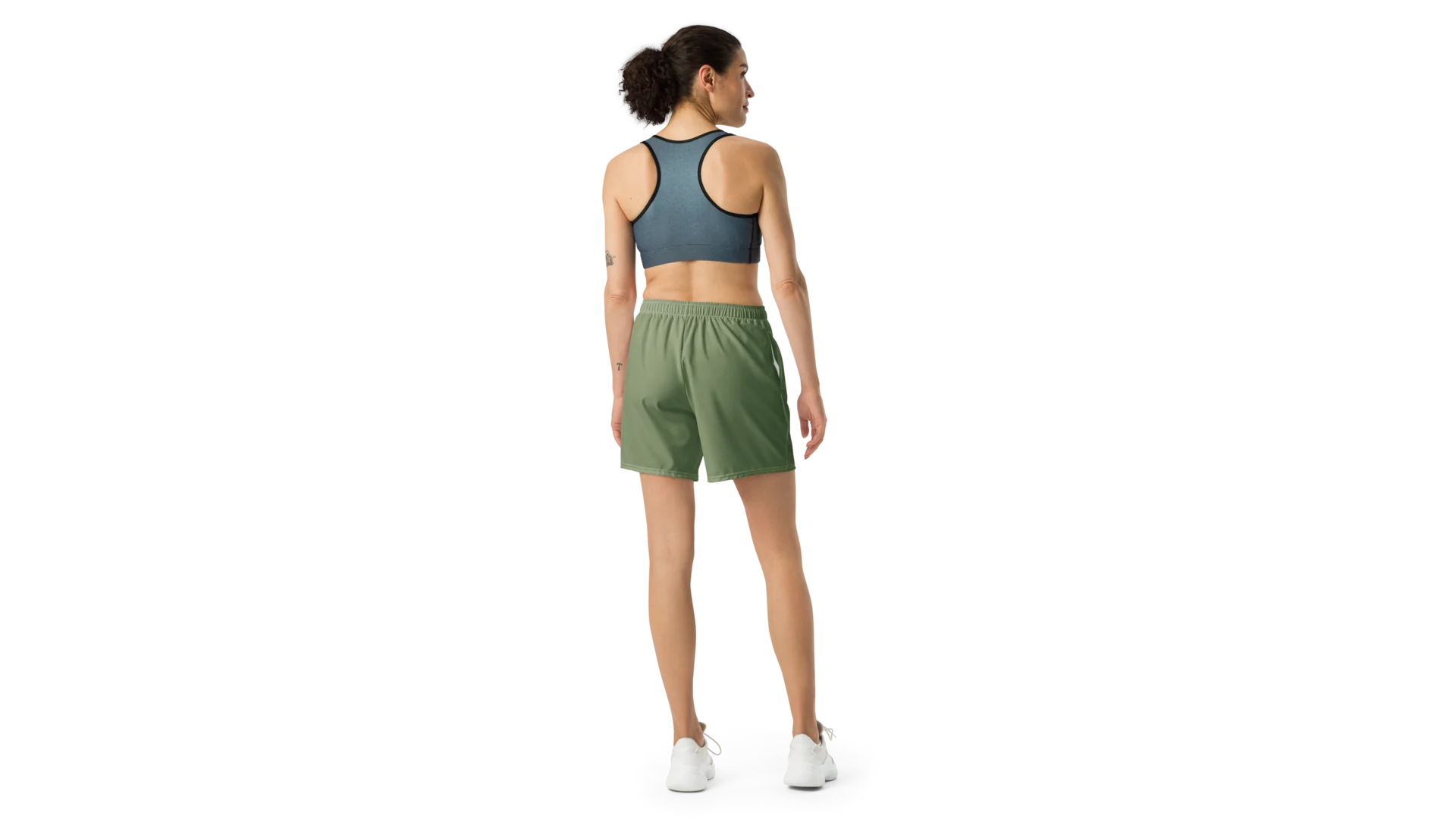 Women's Valkyrie Athletic Shorts - Military Green