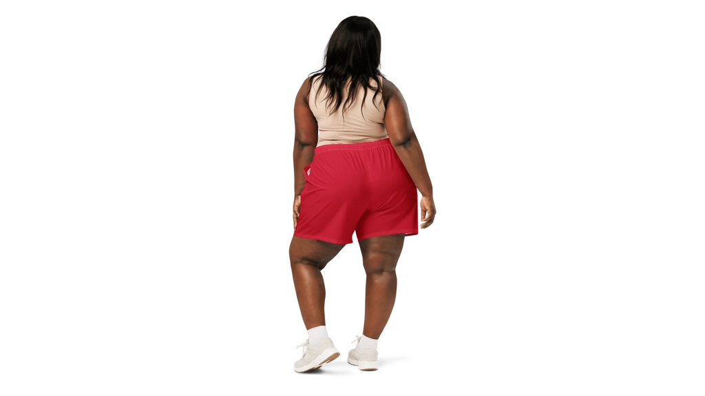 Women's Valkyrie Athletic Shorts - Ruby