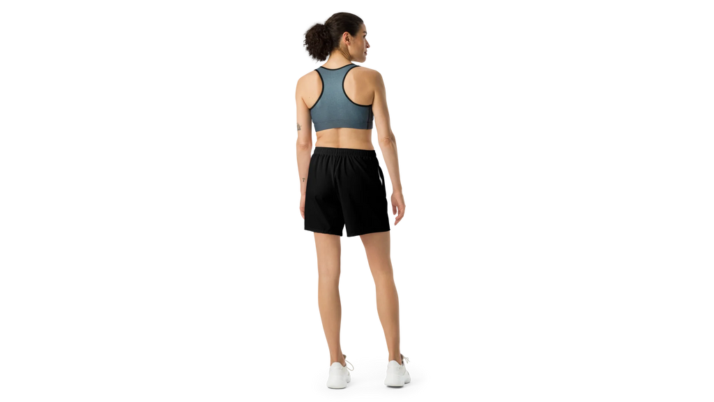 Women's Valkyrie Crest Athletic Shorts - Black