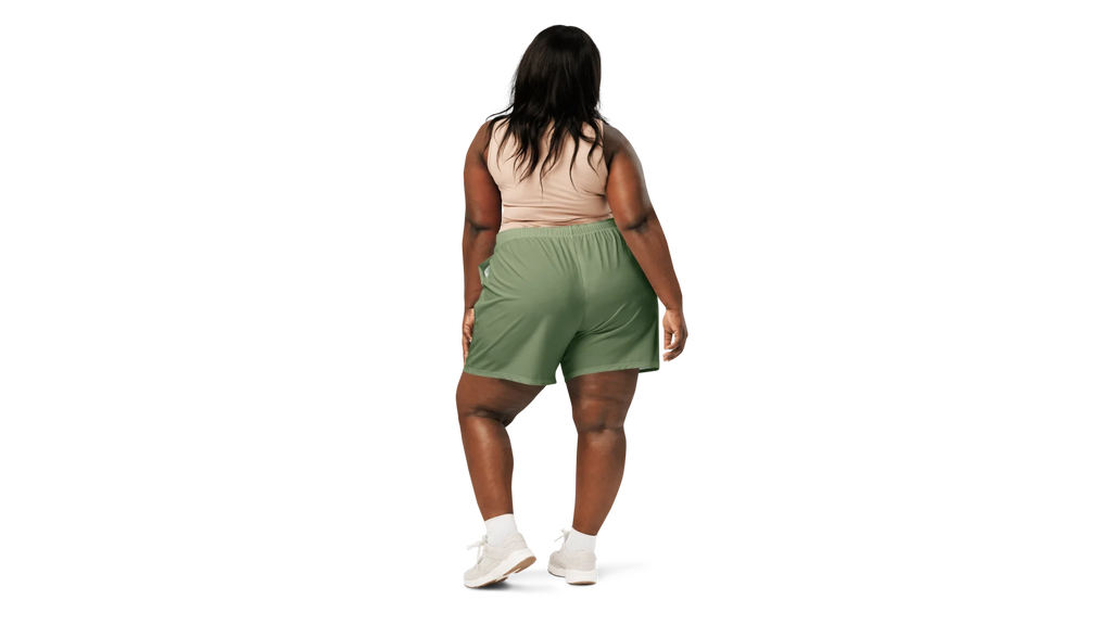 Women's Valkyrie Crest Athletic Shorts - Military Green