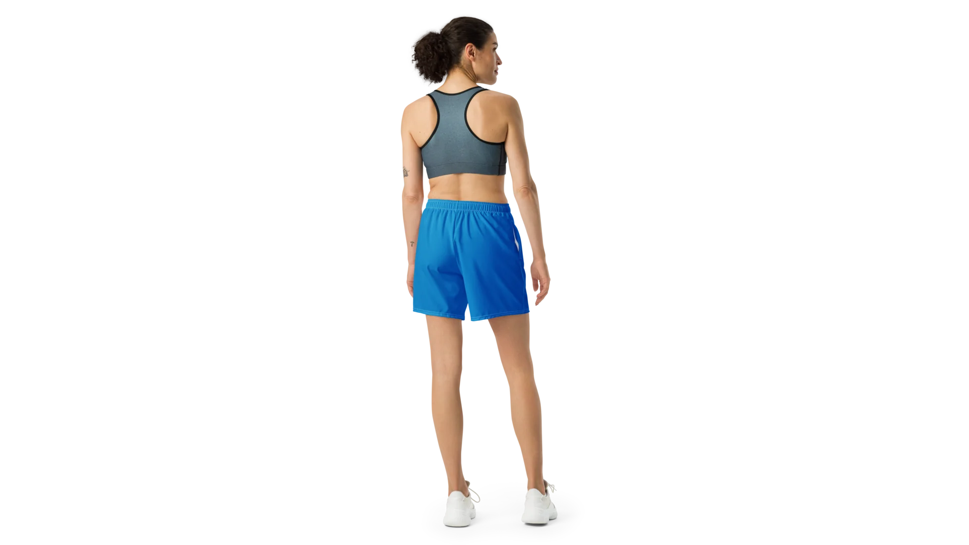 Women's Valkyrie Crest Athletic Shorts - Navy