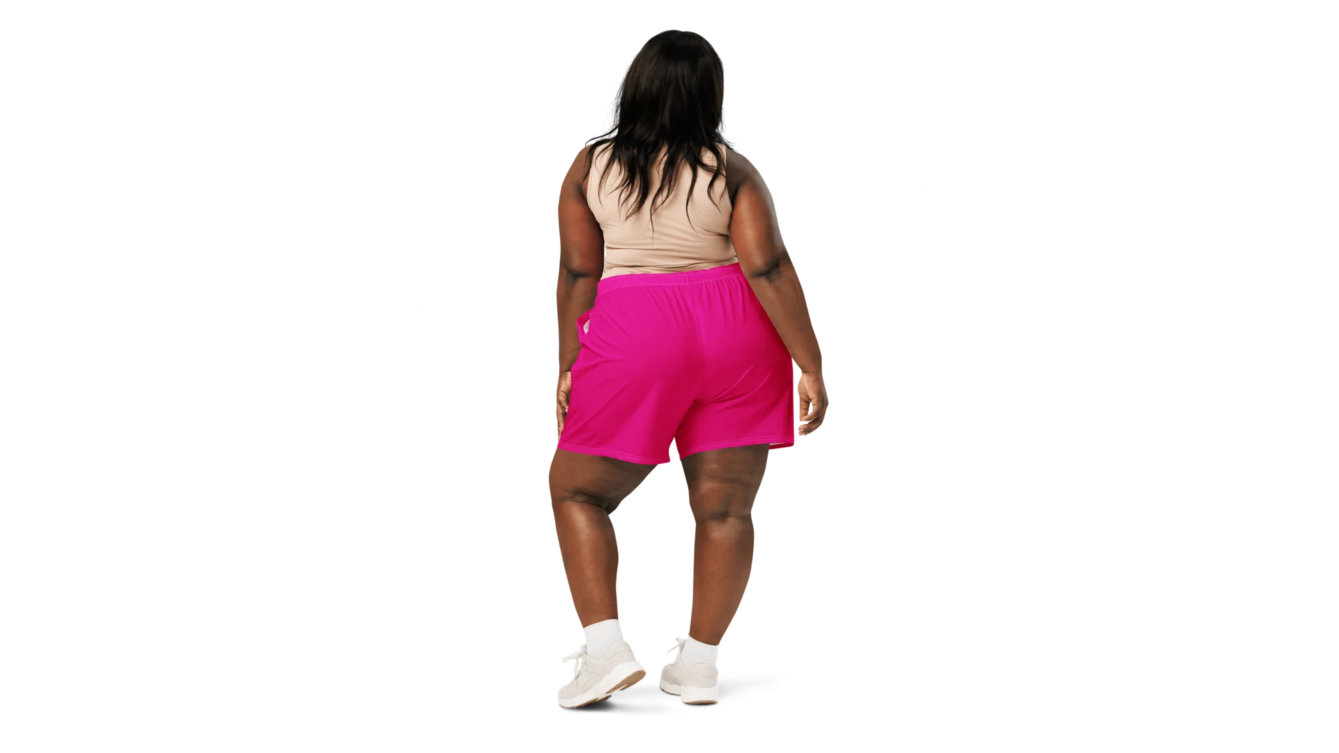 Women's Valkyrie Crest Athletic Shorts - Pink