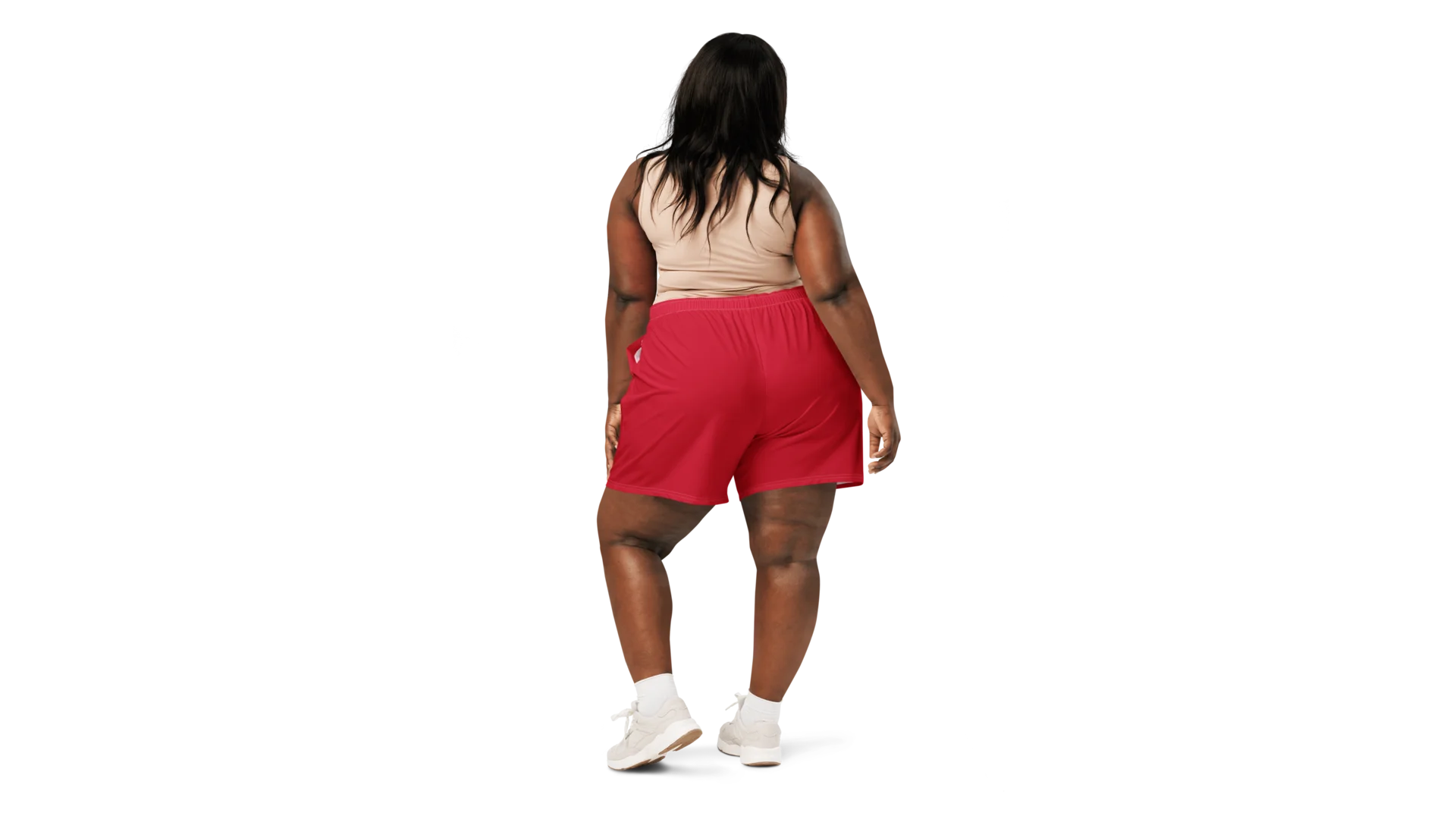 Women's Valkyrie Crest Athletic Shorts - Ruby